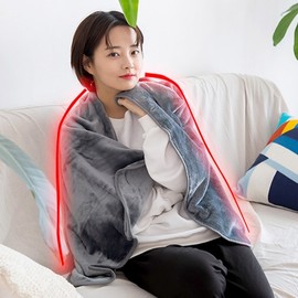 Premium Ultra-Fine Microfiber Blanket: Soft Touch for Lap, Comfort, Car, Camping, Office, & Gifts Cape 100ea