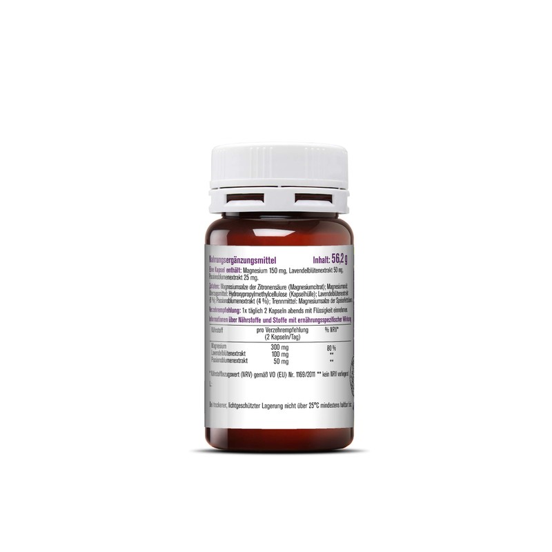 sovita Lavender Passionflower Capsules | + Magnesium for the Night