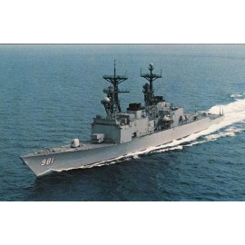 MPP USS JOHN HANCOCK DD 981 US Navy Ship Postcard P5141