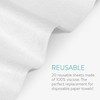 Navaris Viscose Kitchen Roll Set of 2 Washable Viscose Towels