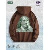 Ben Franklin Money Meme Graphic Hoodie 100% Cotton US Warehouse