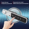 Mini Electronic Password Smart Lock Zinc Alloy Touch Keyboard with