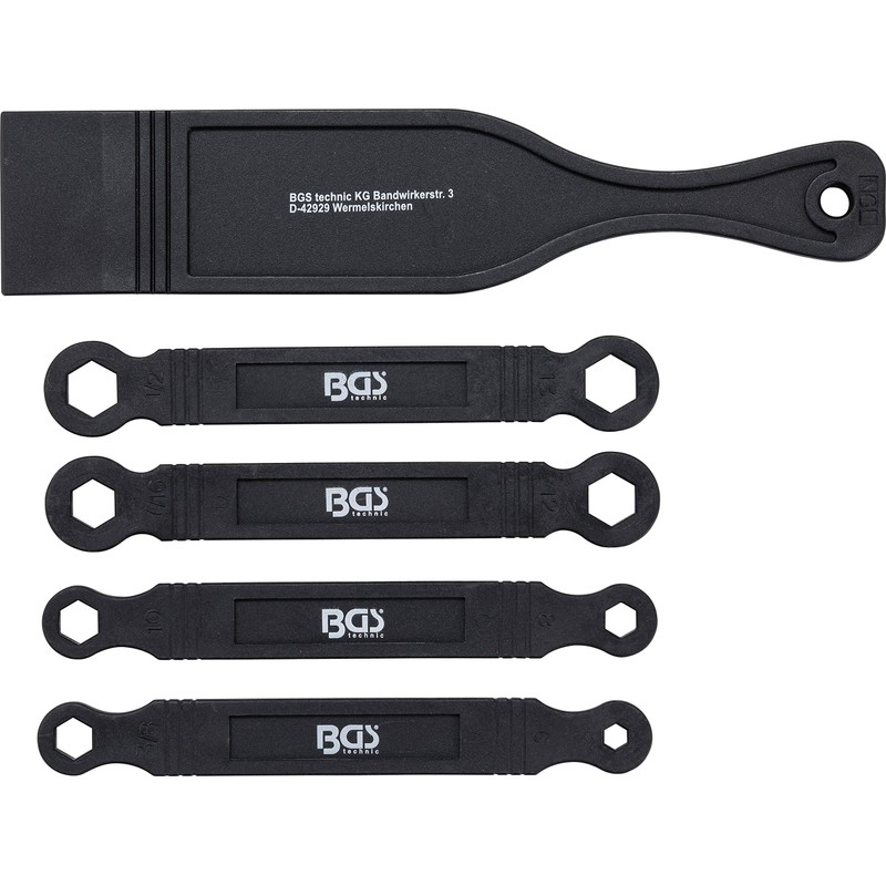 BGS 6663 | Plastic Double Ring Spanner & Mortising Lever