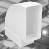 KOTARBAU® Deflector 120 mm x 60 mm Horizontal 90° Duct