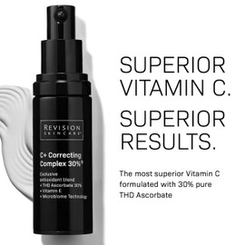 Revision Skincare Healthy Glow Power Duo, Vitamin C Serum and Retinol Night Cream Set for Brightening, Anti Aging, and Smoother Skin Texture