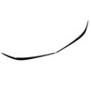 Pair Headlight Eyebrow Glossy Black Trim Front Left Right Decoration