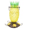 Perky-Pet 9110-2 Pineapple Top-Fill Glass Hummingbird Feeder – 28 oz