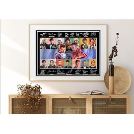 Stunning Quality Doctor Who (New) Signed/Autographed Print. All Doctors. Dr Who. (A3 PRINT ONLY 42CM X 29.7CM)