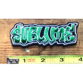 Sublime Patch Band Metal Jacket Sew on Iron on Rock n Roll Gift