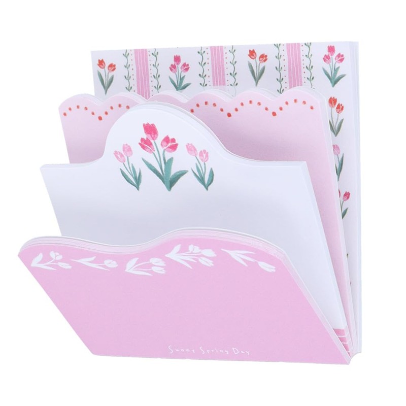 Sunstar Stationery S2841738 Sticky Notes Die Cut Block SunnySpringDay B