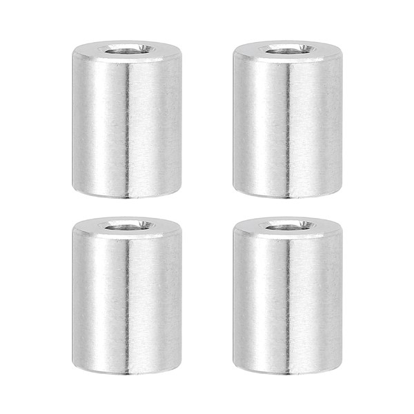 PATIKIL 4 Pcs Stainless Steel Spacers, 6mm ID x 14mm