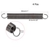 TOP-VIGOR 4Pcs Extension Compressed Spring, 1mm Wire Dia, 10mm OD,