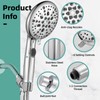 Cobbe High Pressure 9 Functions Shower Head with handheld -