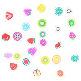 SAFIGLE 5000Pcs Fruit Slice Nail Stickers DIY Nail Decoration for Nail Art Colorful Fruit Shapes for Adults for Nail Art Supplies and Craft Projects