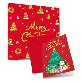 HAPPYPOP Christmas Gifts Stocking Socks for Boys Girls - Christmas Cat Socks for Little Kids, Includes Envelope and Greeting Card