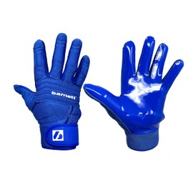 BARNETT FLG-03 Blue Professional Linemen football gloves, OL, DL (L)