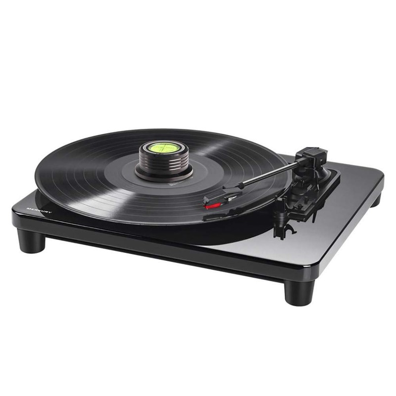 Viborg LP628B Record Weight Stabilizer, Turntable Level and Strobe Scale