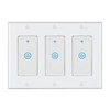 WiFi Smart Light Switch 3 Gang Compatible with Alexa, in