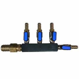 Matala Heavy Duty Air Manifolds 4 Valves (1/2" Barb)