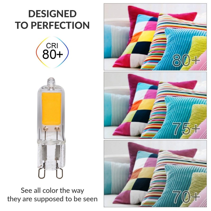 Simba Lighting G9 LED COB Light Bulb (10 Pack) 2W