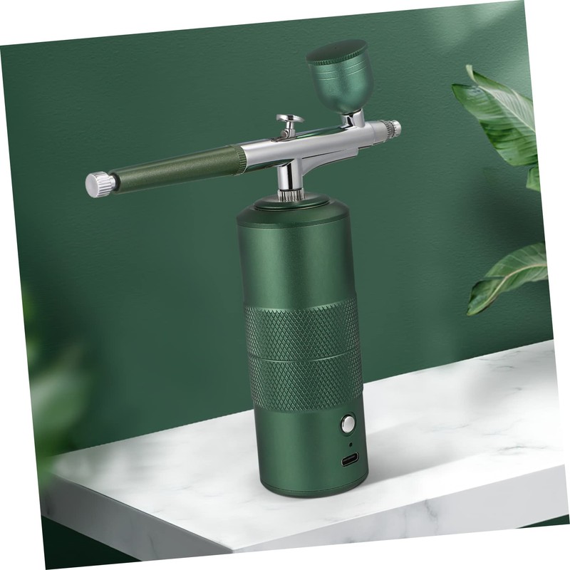 Hohopeti Portable Mini Airbrush Kit Compressor for Makeup Nail Art