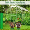 Temporary Fence for Dogs Outdoor: Plastic Fencing Garden Fence Barrier