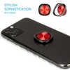 [2 Pack] Rounded CD Texture Cell Phone Ring Holder Stand,