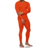 TSLA Men's Thermal Underwear Set, Microfiber Soft Fleece Lined Long