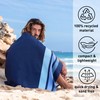 Fit-Flip Beach towel - large microfibre towel - lightweight, compact
