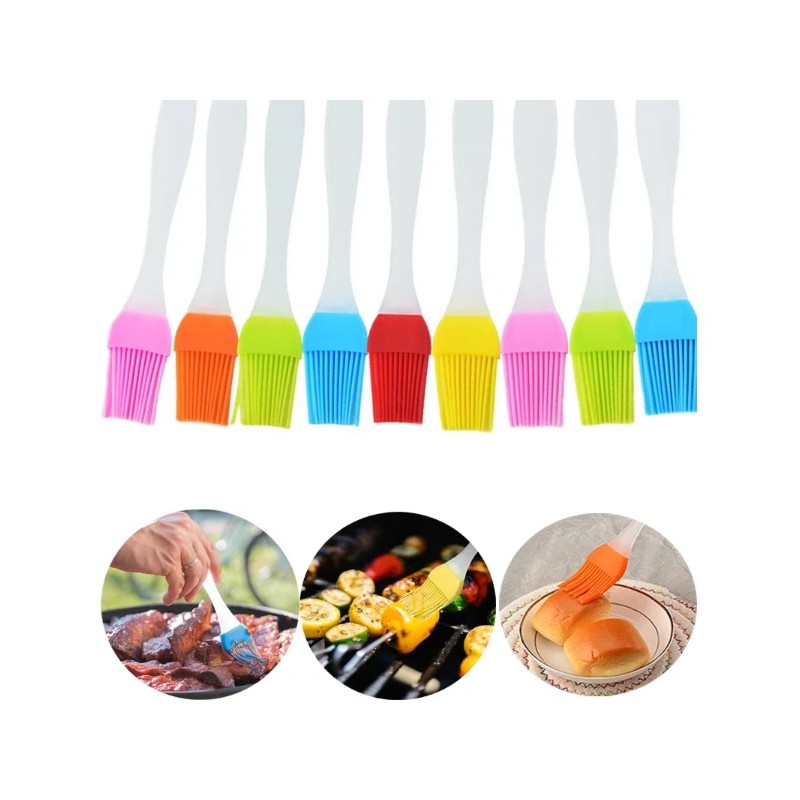 Unbranded 2-6 PCS New Oil Brush Silicone Baking Pastry Cream
