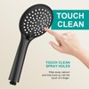 AULEEND Shower Slide Bar Handheld Shower Head with Hose, 5-Function