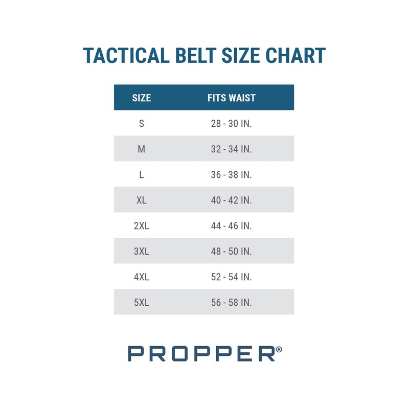 Propper Ratchet Buckle Tactical Belt, Black, Small