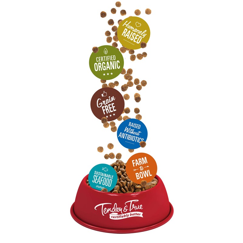 Tender & True Organic Chicken & Liver Recipe Dog Food,