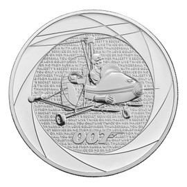 CrawleyCoins 2023 Six Decades of James Bond 007 – 1960 £5 Brilliant Uncirculated Coin in Mint Pack