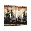 Jungle Forest Woodland Bear Deer Elk 3 Gang Jumbo Size