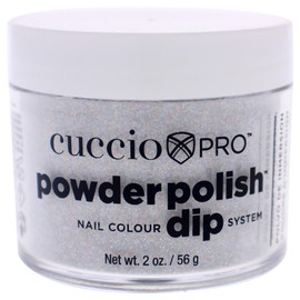 Cuccio Pro Powder Polish Dip - Multi Color Glitter - Nail Lacquer for Manicures & Pedicures, Easy & Fast Application/Removal - No LED/UV Light Needed - Non-Toxic, Odorless, Highly Pigmented - 2 oz