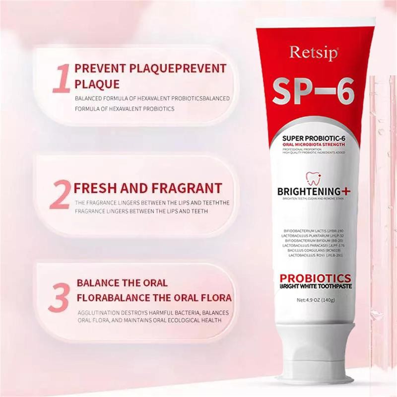 Probiotics Bright Toothpaste, Sp 6 Toothpaste, Sp-6 Ultra Toothpaste, Ultra