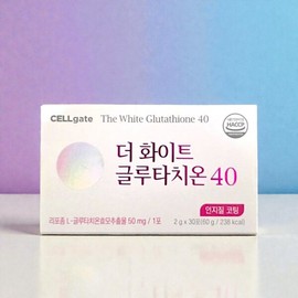 셀게이트 더 화이트 글루타치온40 리포좀 인지질 코팅 30포 1개 Seagate The White Glutathione 40 Liposome Phospholipid Coated 30 Sachets 1 Pack