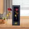 Forever Rose Gold Rose, Glitter Roses with Gift Box, Romantic