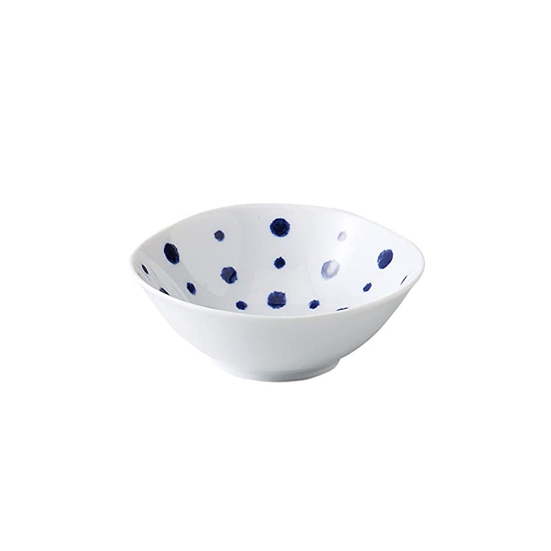 Hasami Ware 33006 Bowl, Dish, Small Deformation, Approx. 3.9 inches