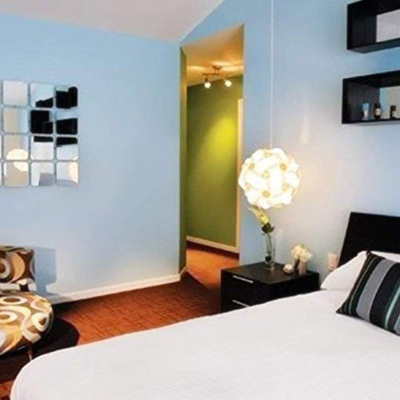 Surenhap Puzzle Lampshade Flexible Chandelier Shade DIY Ceiling Light Cover