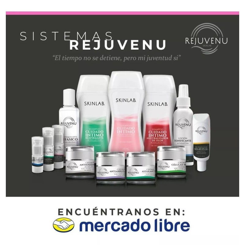 Rejuvenu Kit 4 Cremas Astaxantina Minimiza El Daño Del Sol