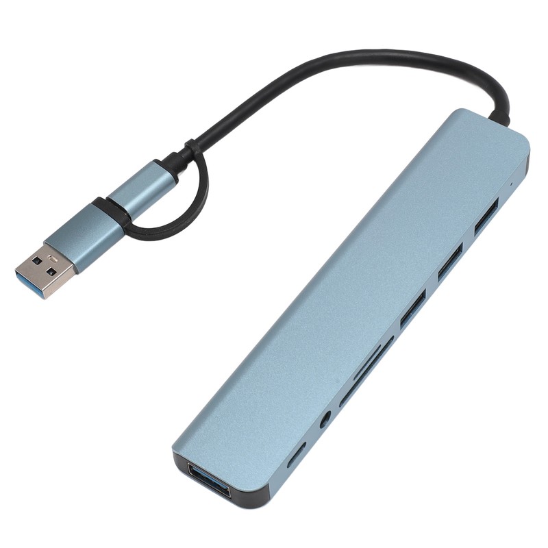 8 in 1 USB C Hub Multi Port Adapter USB