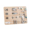 Montessori Unlock Door Latch Toy – Handmade Sensory Board Parts