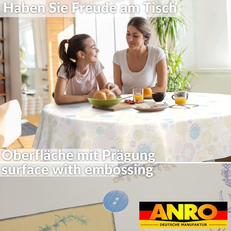 Oilcloth Tablecloth Washable Oilcloth Garden Tablecloth Outdoor Indoor Oval 200