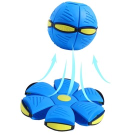 Flying Saucer Ball, Pet Toy, Outdoor Disc Ball Toys for Dog, Deformation Rebound Ball, Stomp Ball, UFO Ball