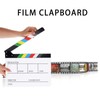 Acrylic Plastic Clapper Board, 30x24cm Director Film Clapboard Easy Cut