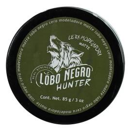Cera Modeladora Mate Lobo Negro Hunter Cabello, Barba 85g