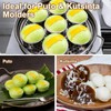 ZANHIX 24 Pcs Puto Molder Filipino Stainless Steel - Medium-Size