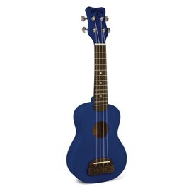 Kohala KTSBL Tiki Soprano Ukulele - Ocean Blue